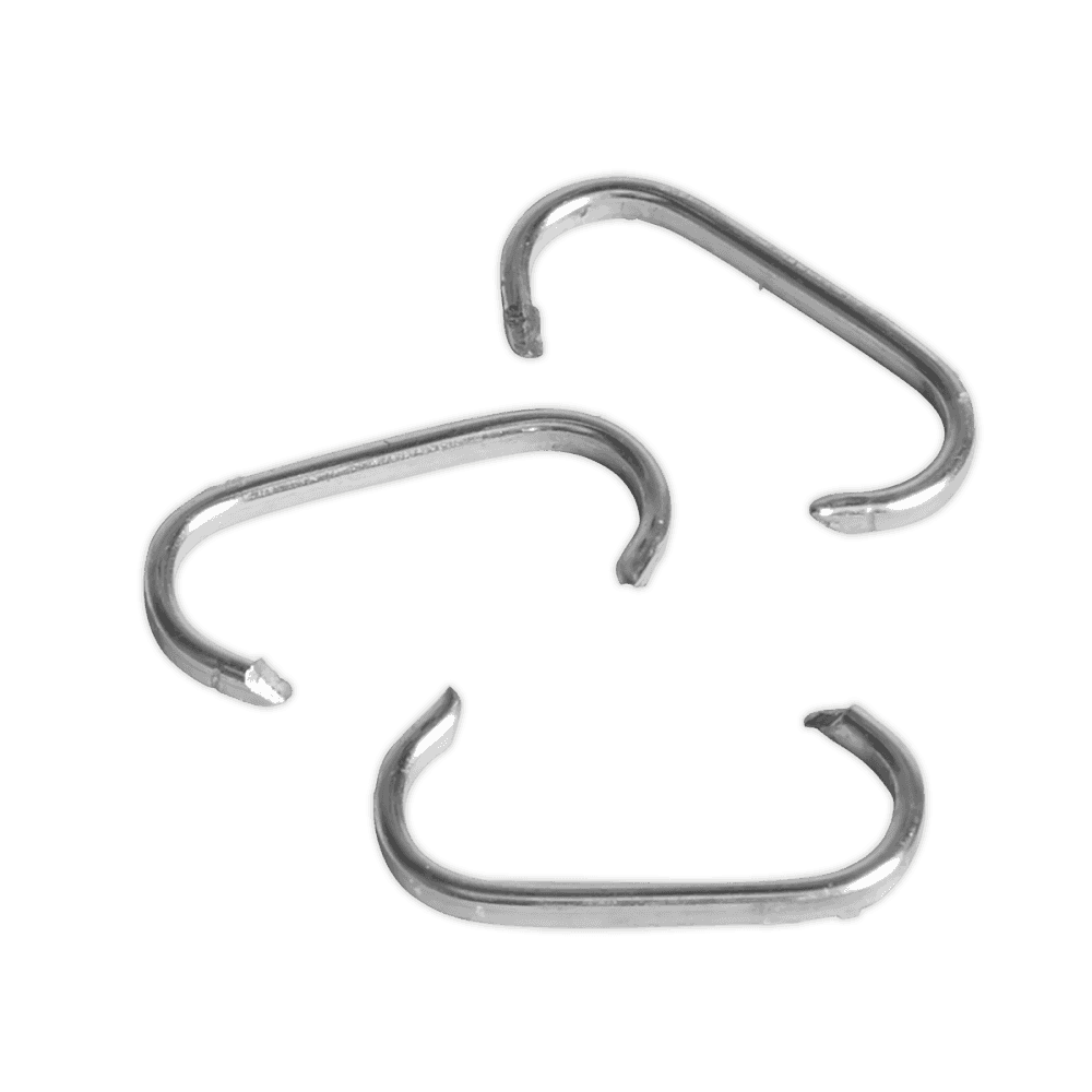 Sealey Steel Hog Rings 50 Strips of 50 Model No.-SHR2010