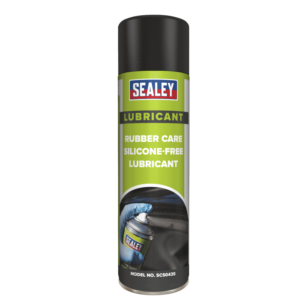 Sealey Rubber Care Silicone Free Lubricant 500ml Model No.-SCS043S