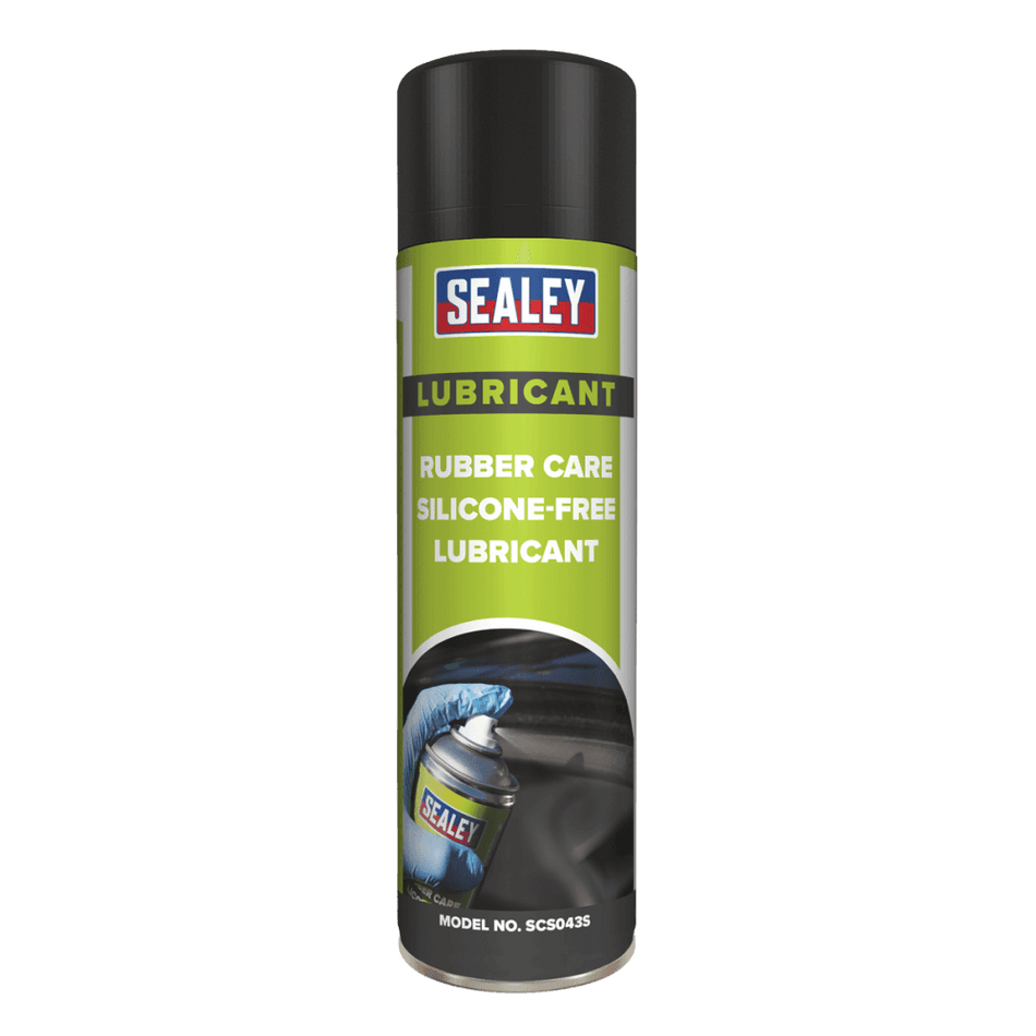 Sealey Rubber Care Silicone Free Lubricant 500ml Model No.-SCS043S