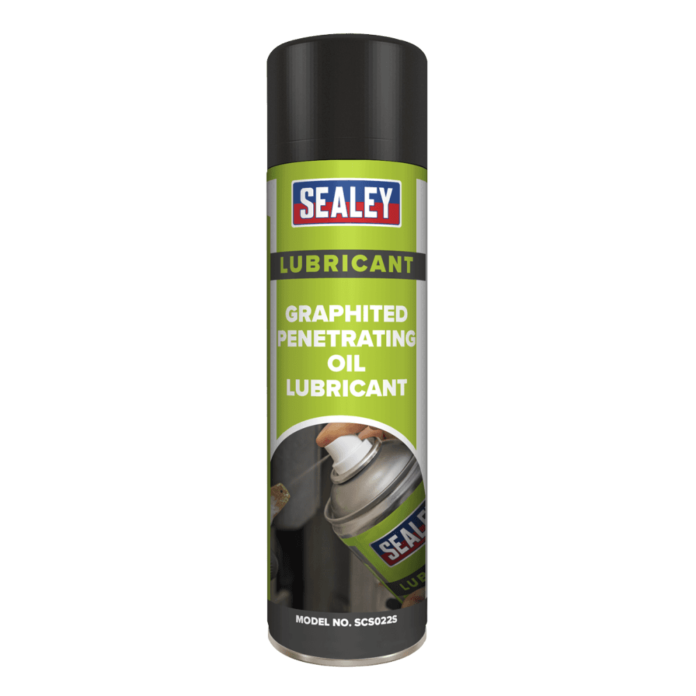 Sealey Graphited Penetrating Oil Lubricant 500ml Model No.-SCS022S