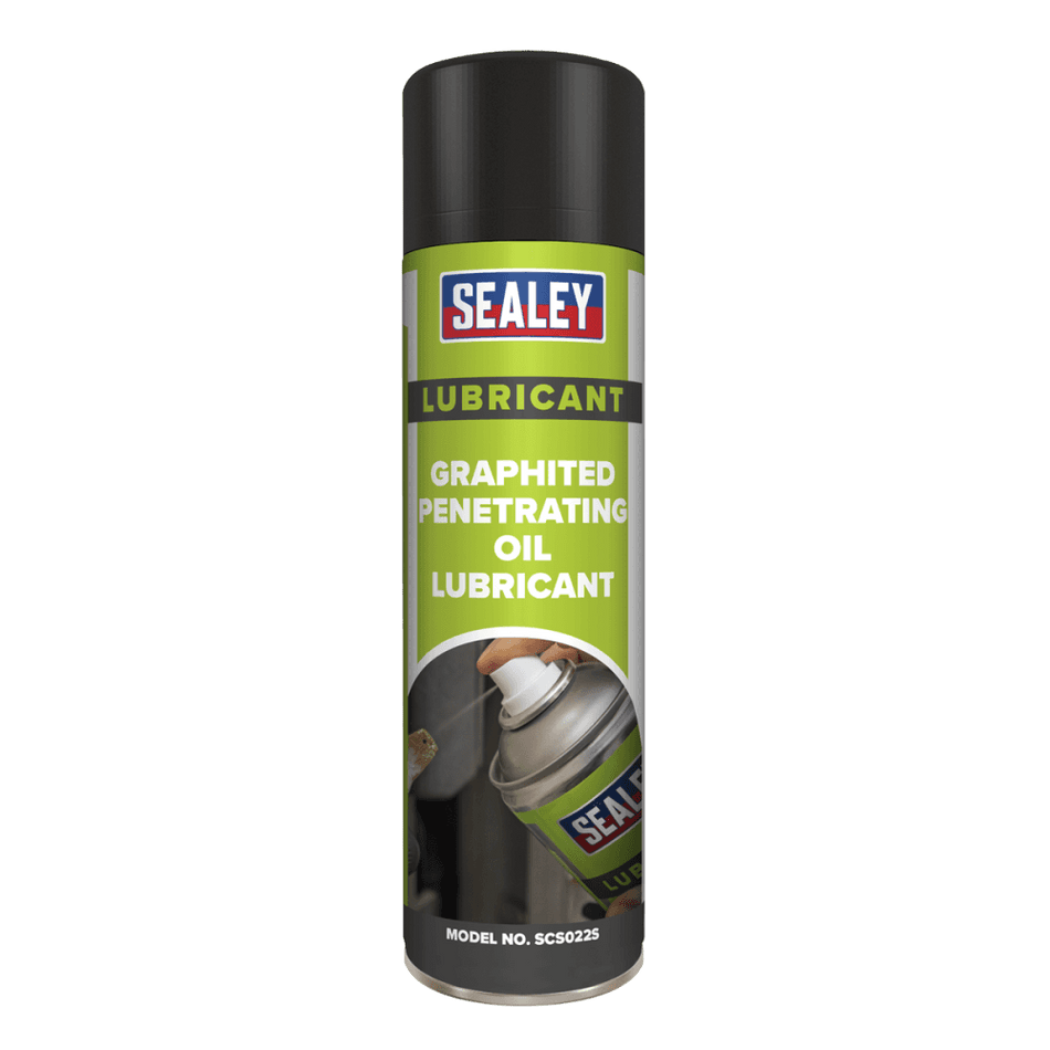 Sealey Graphited Penetrating Oil Lubricant 500ml Model No.-SCS022S