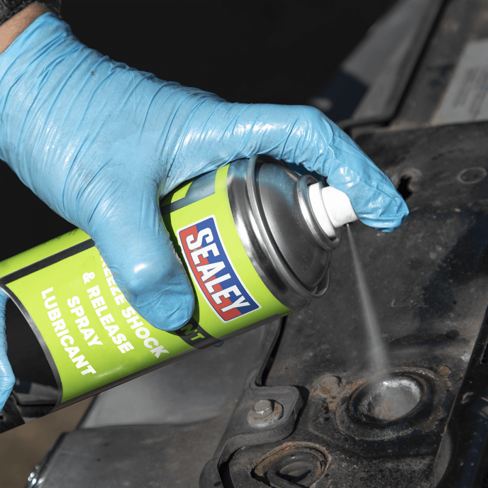 Sealey Freeze Shock & Release Spray Lubricant 500ml Model No.-SCS036S
