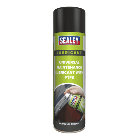 Sealey Universal Maintenance Lubricant with PTFE 500ml Model No.-SCS010S