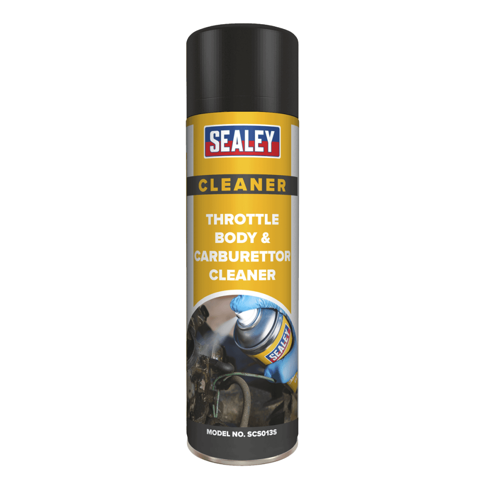 Sealey Throttle Body & Carburettor Cleaner 500ml Model No.-SCS013S