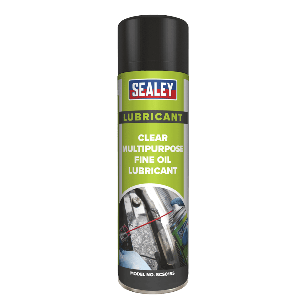 Sealey Clear Fine Oil Lubricant Multipurpose 500ml Model No.-SCS019S