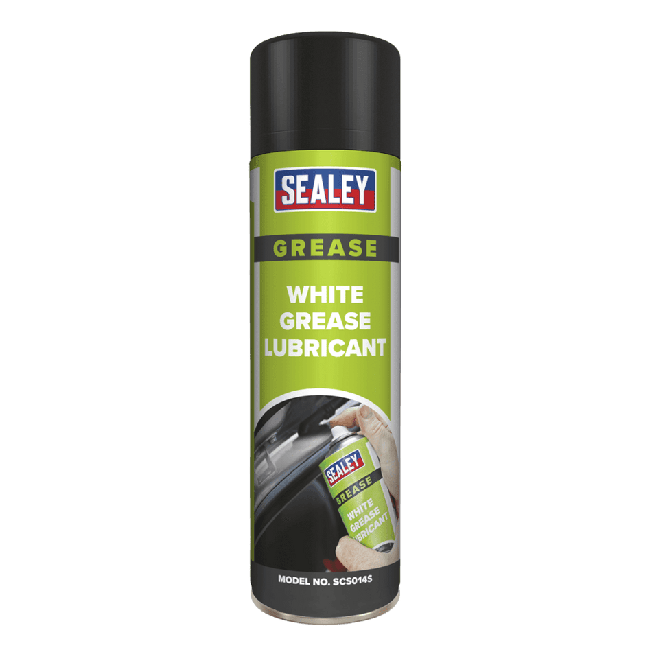Sealey White Grease Lubricant 500ml Model No.-SCS014S