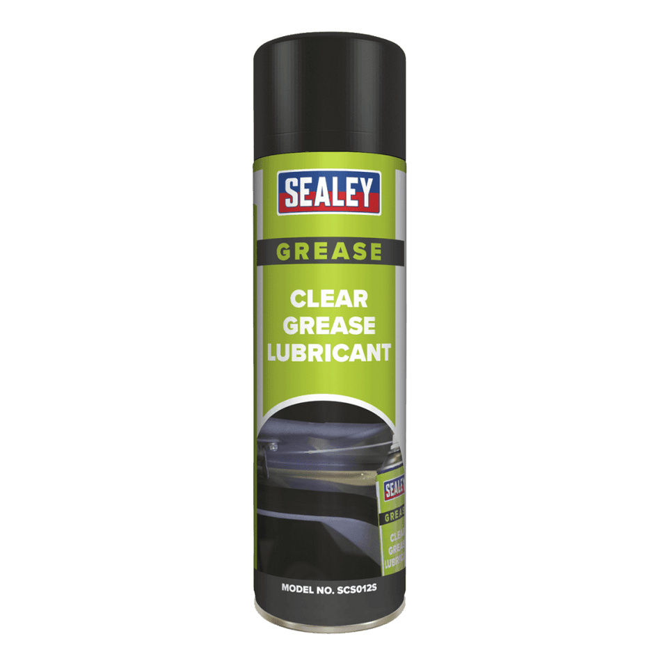 Sealey Clear Grease Lubricant 500ml Model No.-SCS012S