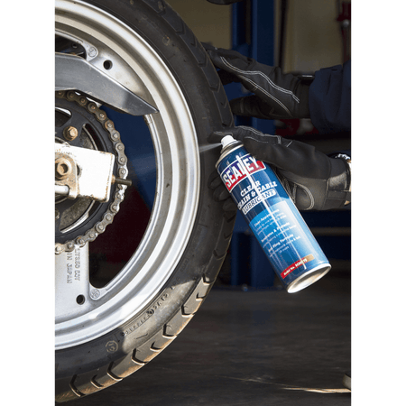 Sealey Chain & Cable Clear Lubricant 500ml Model No.-SCS017S