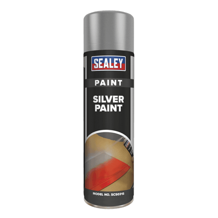 Sealey Silver Paint 500ml Model No.-SCS031S