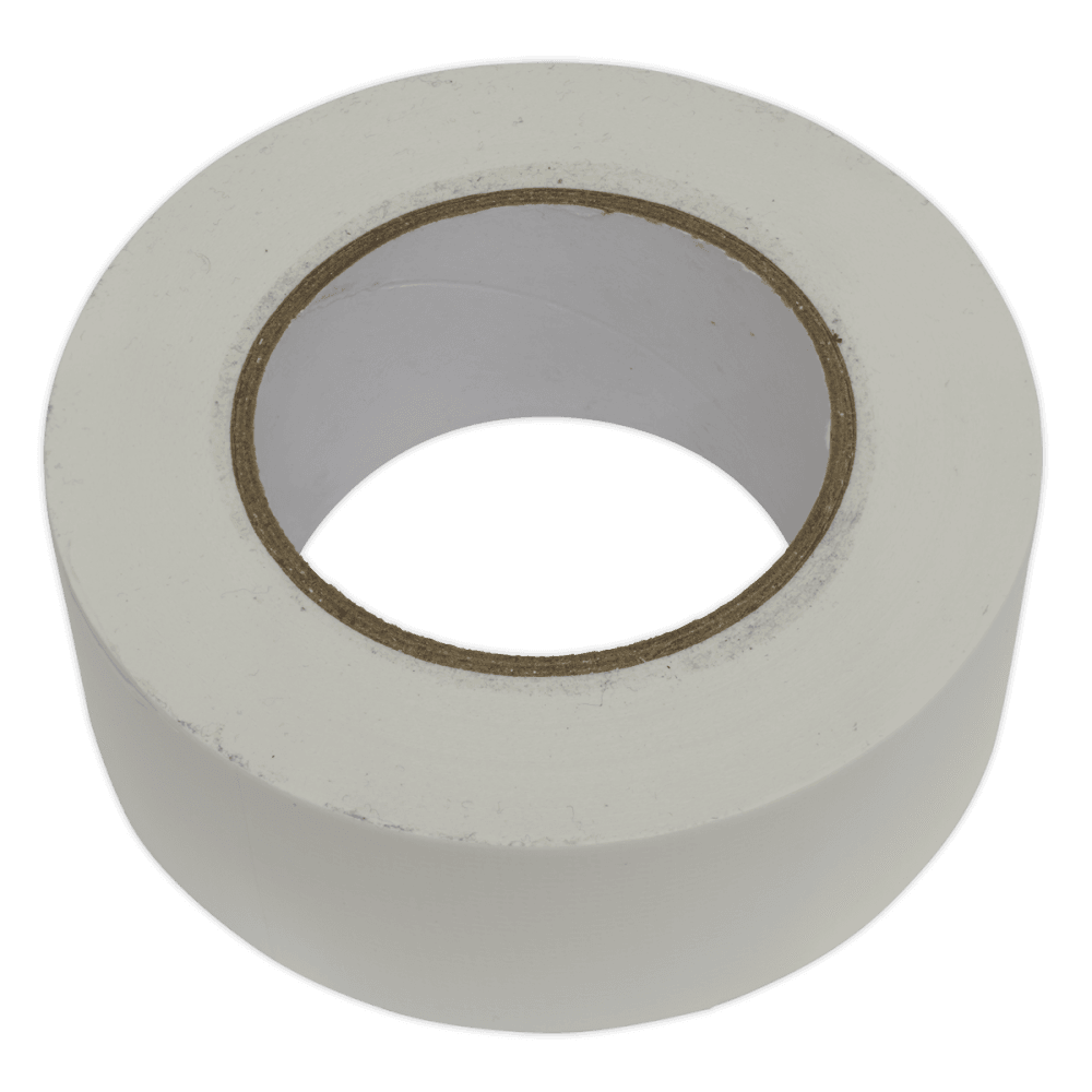 Sealey Duct Tape 50mm x 50m White Model No.-DTW