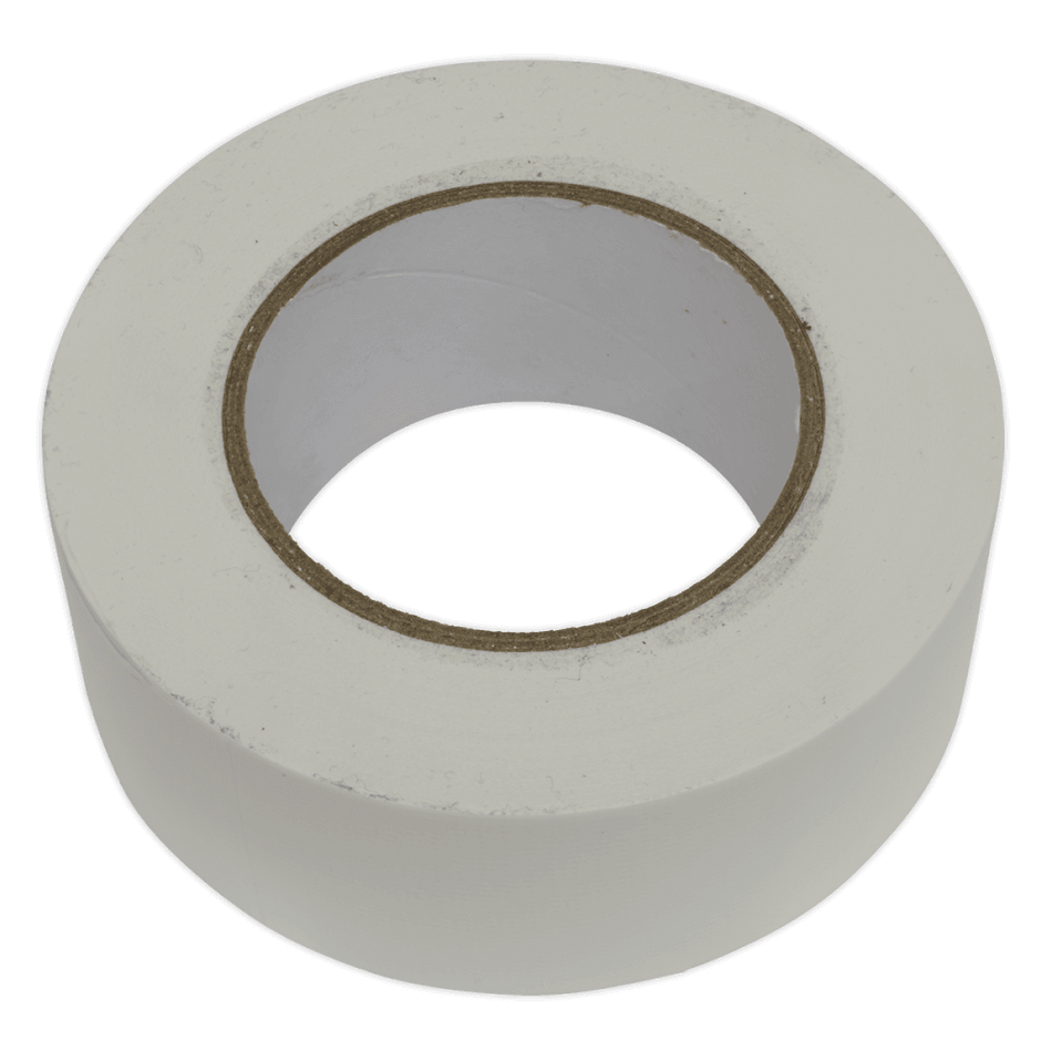 Sealey Duct Tape 50mm x 50m White Model No.-DTW