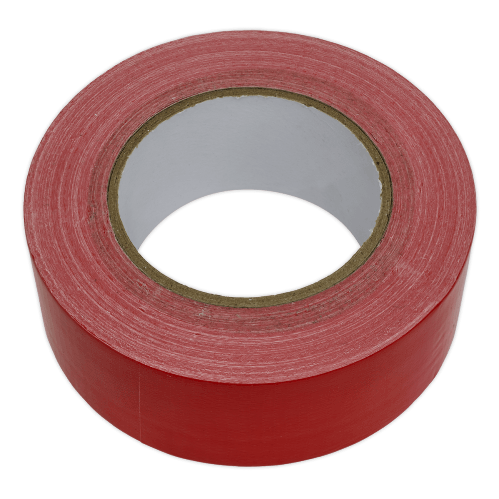 Sealey Duct Tape 50mm x 50m Red Model No.-DTR