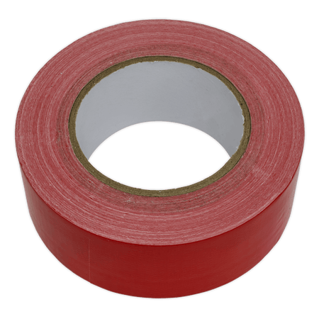 Sealey Duct Tape 50mm x 50m Red Model No.-DTR
