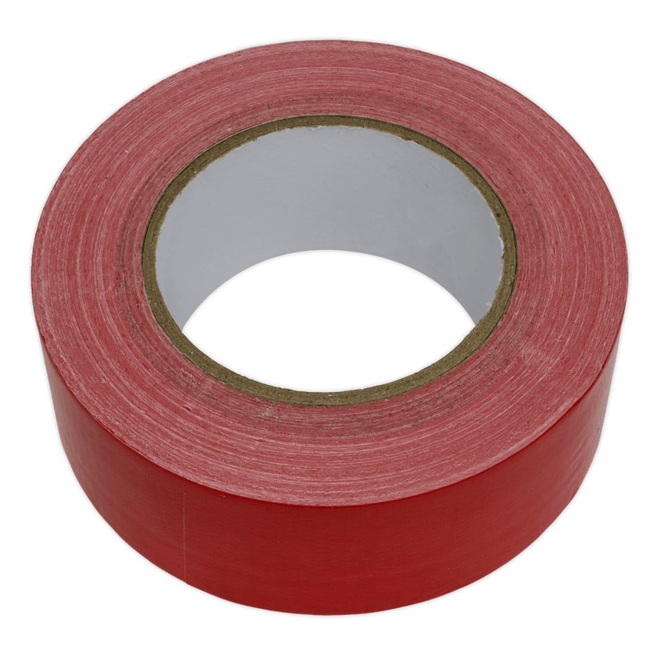 Sealey Duct Tape 50mm x 50m Red Model No.-DTR