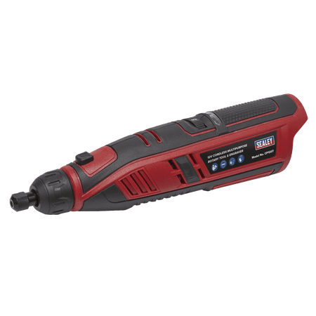 Sealey Cordless Multipurpose Rotary Tool & Engraver Kit 49pc 12V Li-ion - Body Only Model No.-CP1207