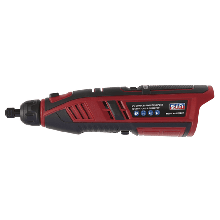 Sealey Cordless Multipurpose Rotary Tool & Engraver Kit 49pc 12V Li-ion - Body Only Model No.-CP1207