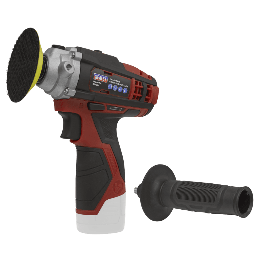 Sealey SV12 Series 71mm Cordless Polisher 12V - Body Only Model No.-CP1205