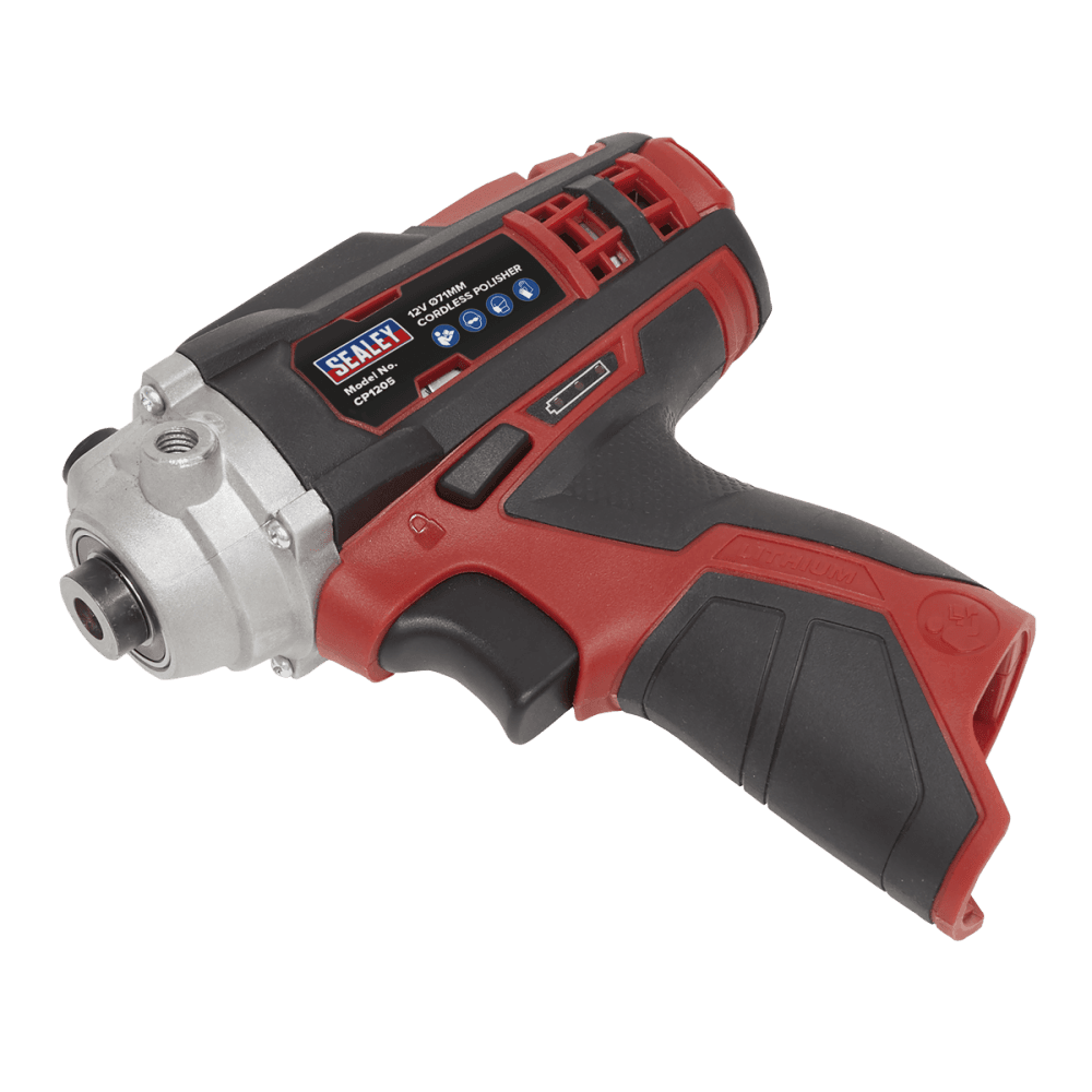Sealey SV12 Series 71mm Cordless Polisher 12V - Body Only Model No.-CP1205
