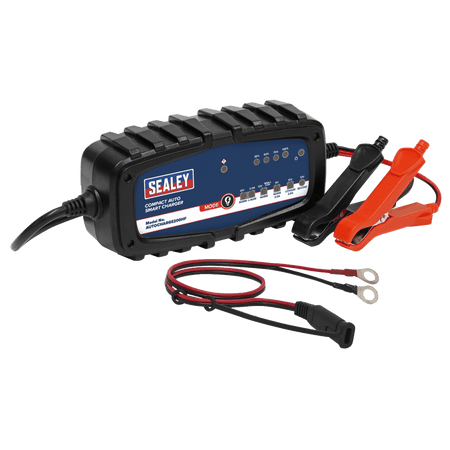 Sealey 6/12V Compact Auto Smart Charger & Maintainer 2A Model No.-AUTOCHARGE200HF