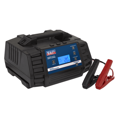 Sealey Compact Auto Smart Charger 12A 9-Cycle 12/24V - Lithium Model No.-AUTOCHARGE1200HF