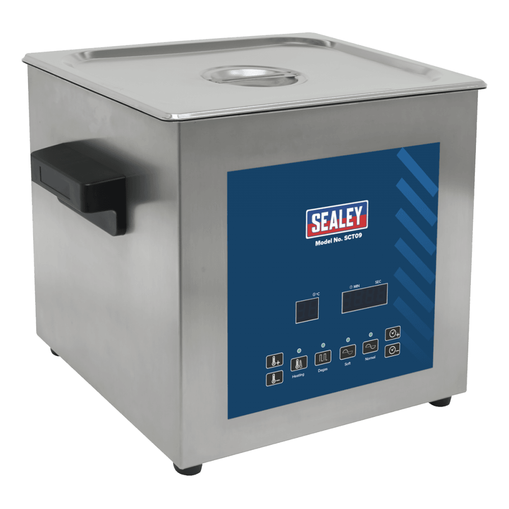 Sealey Ultrasonic 9ltr Parts Cleaning Tank Model No.-SCT09