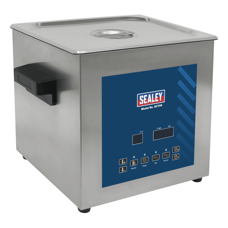 Sealey Ultrasonic 9ltr Parts Cleaning Tank Model No.-SCT09