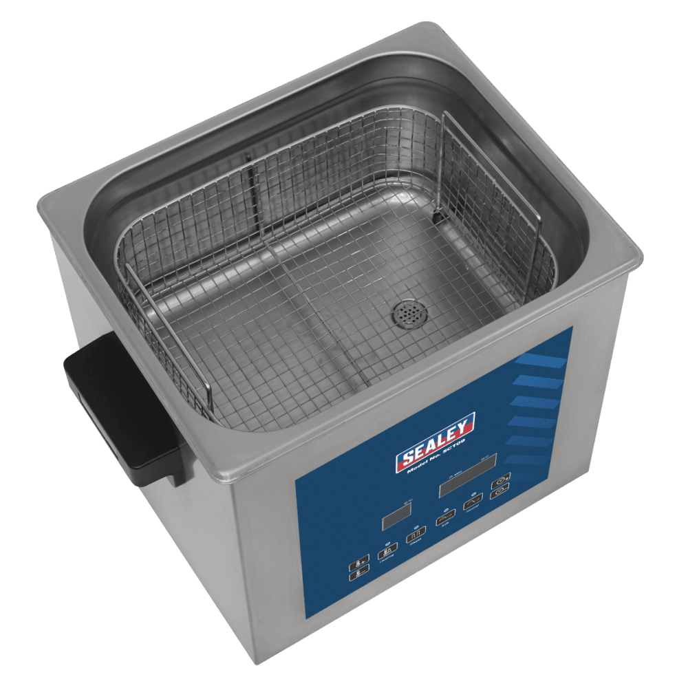 Sealey Ultrasonic 9ltr Parts Cleaning Tank Model No.-SCT09