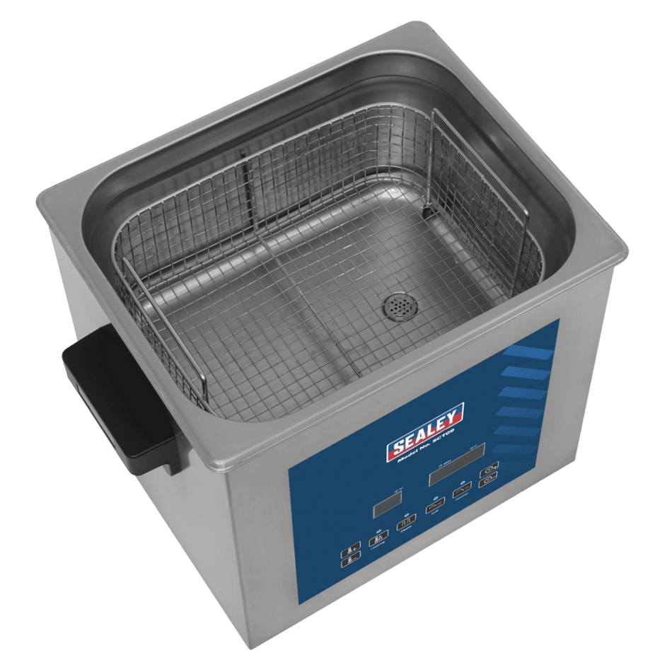 Sealey Ultrasonic 9ltr Parts Cleaning Tank Model No.-SCT09
