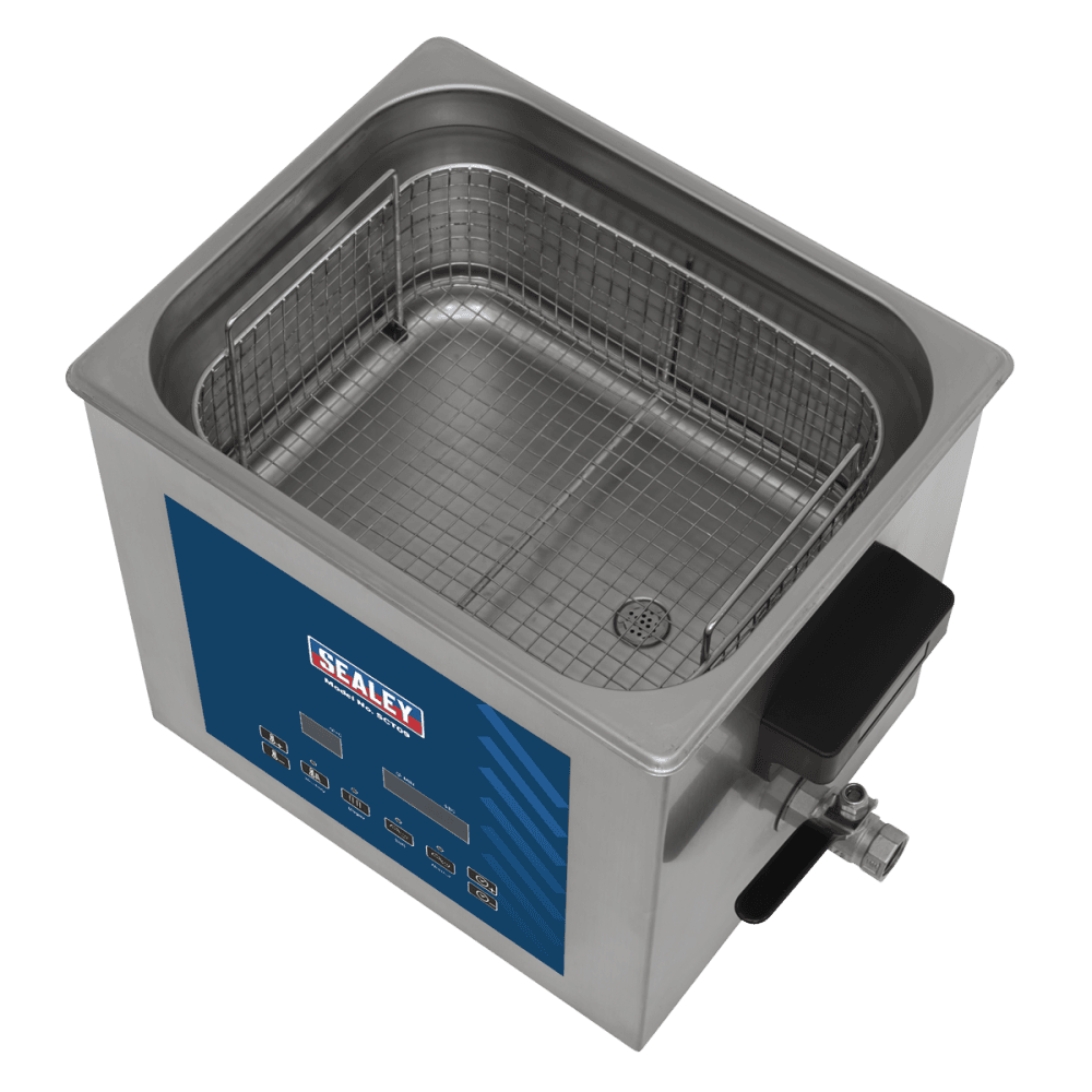 Sealey Ultrasonic 9ltr Parts Cleaning Tank Model No.-SCT09