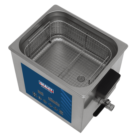 Sealey Ultrasonic 9ltr Parts Cleaning Tank Model No.-SCT09