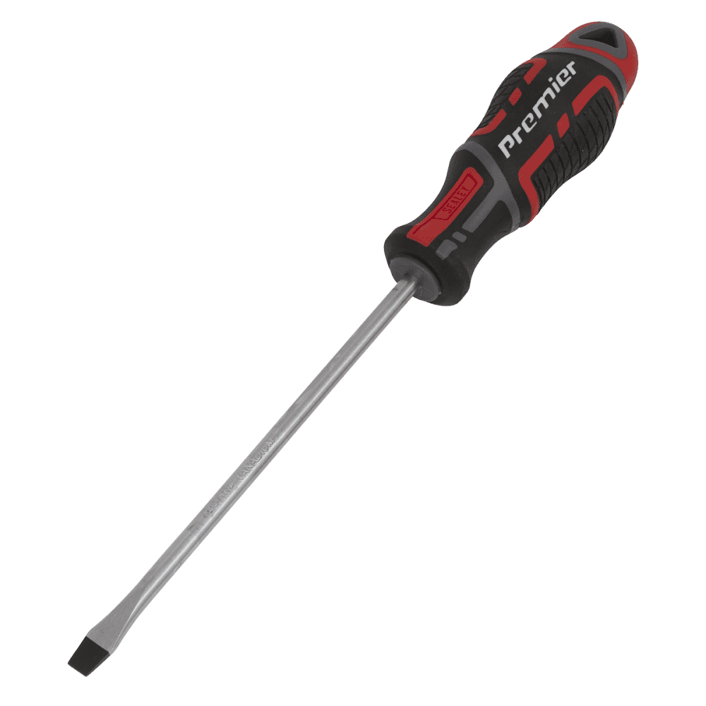 Sealey Premier GripMAX® Slotted Screwdriver 5 x 125mm Model No.-AK4353