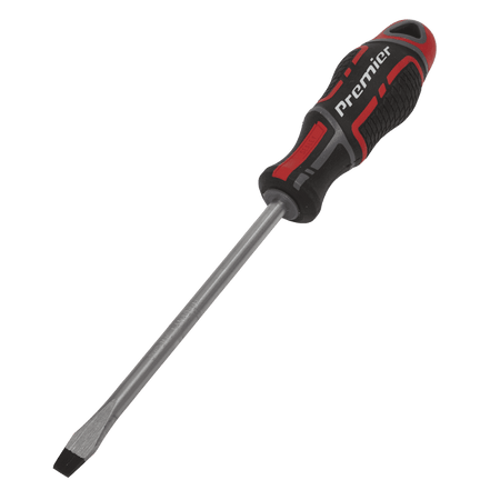 Sealey Premier GripMAX® Slotted Screwdriver 8 x 150mm Model No.-AK4356
