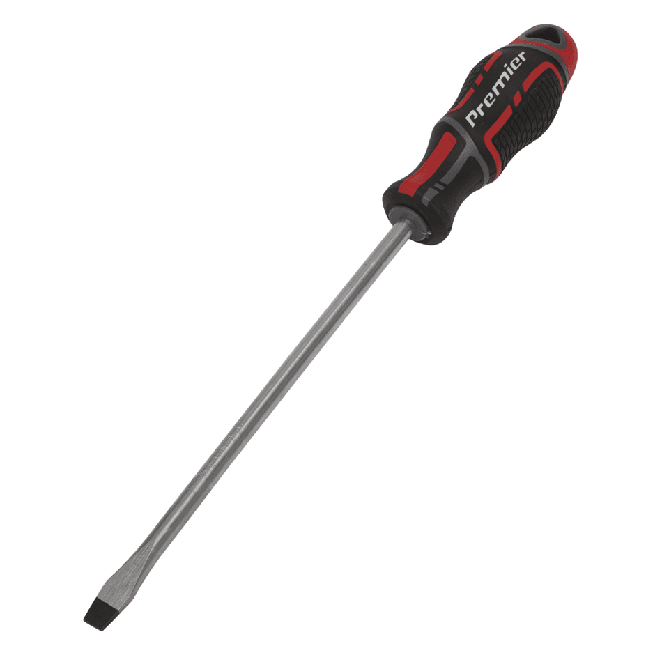 Sealey Screwdriver Slotted 8 x 200mm GripMAXÂ¶© Model No.-AK4357