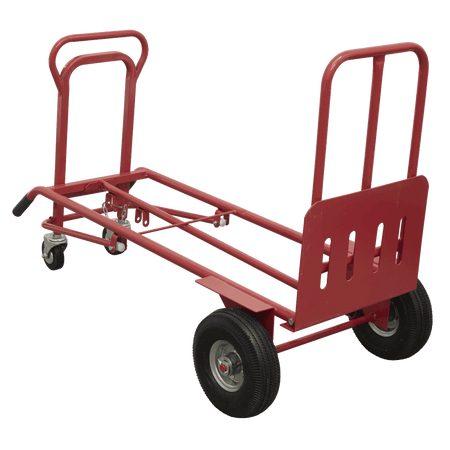 Sealey Sack Truck 3-in-1 with Pneumatic Tyre 250kg Capacity Model No-CST989