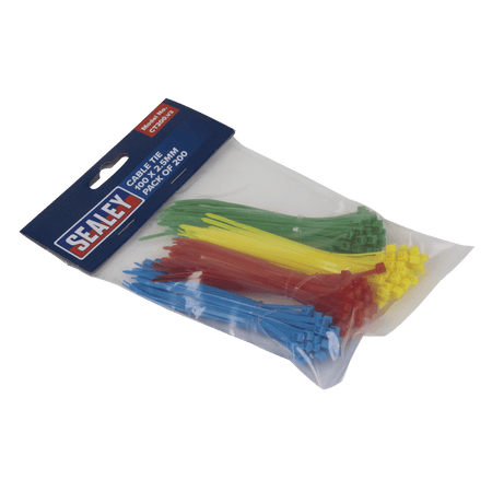 Sealey Cable Ties 100 x 2.5mm Pack of 200 Model No-CT200