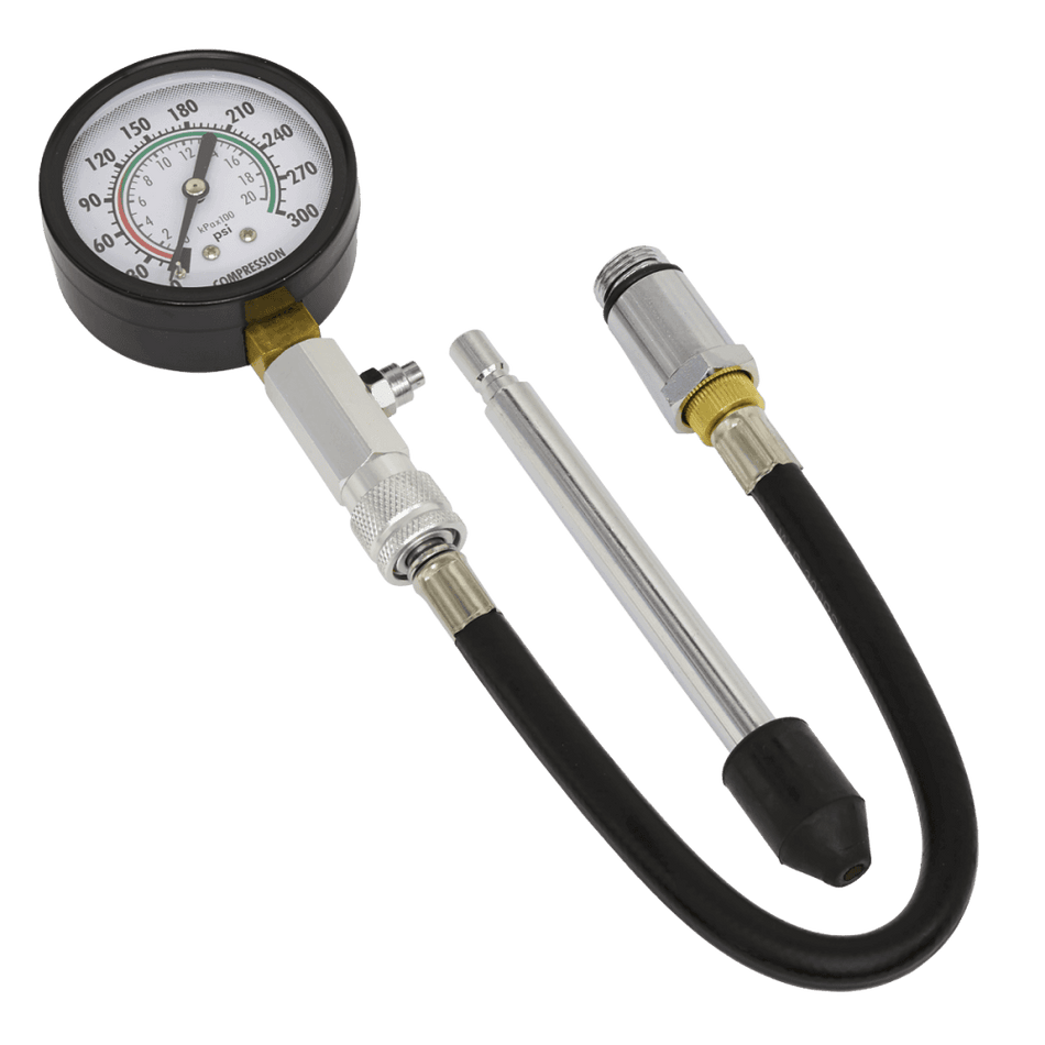 Sealey Petrol Engine Compression Test Kit 3pc Model No-CT951
