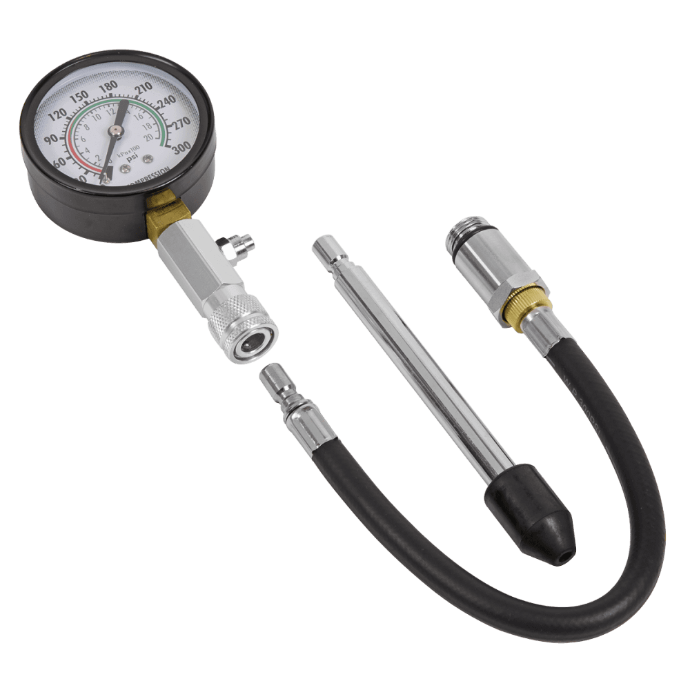 Sealey Petrol Engine Compression Test Kit 3pc Model No-CT951