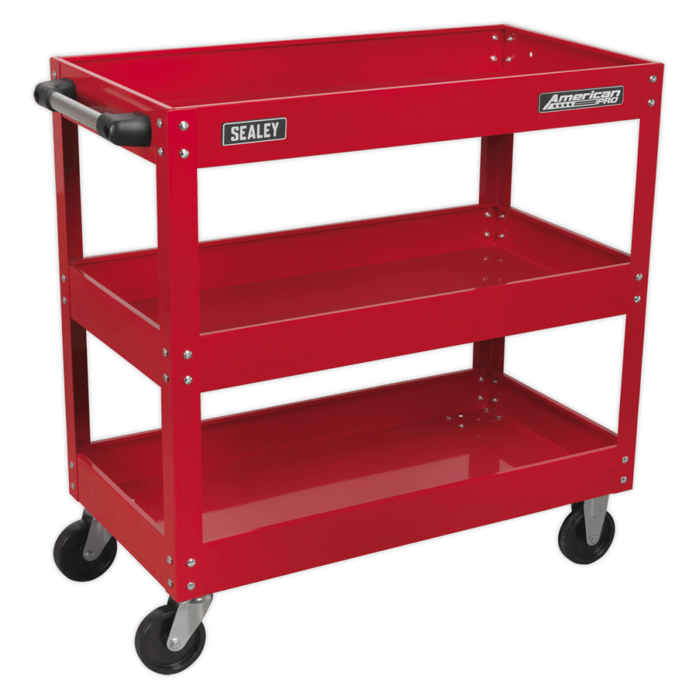 Sealey Workshop Trolley 3-Level Heavy-Duty Model No-CX108