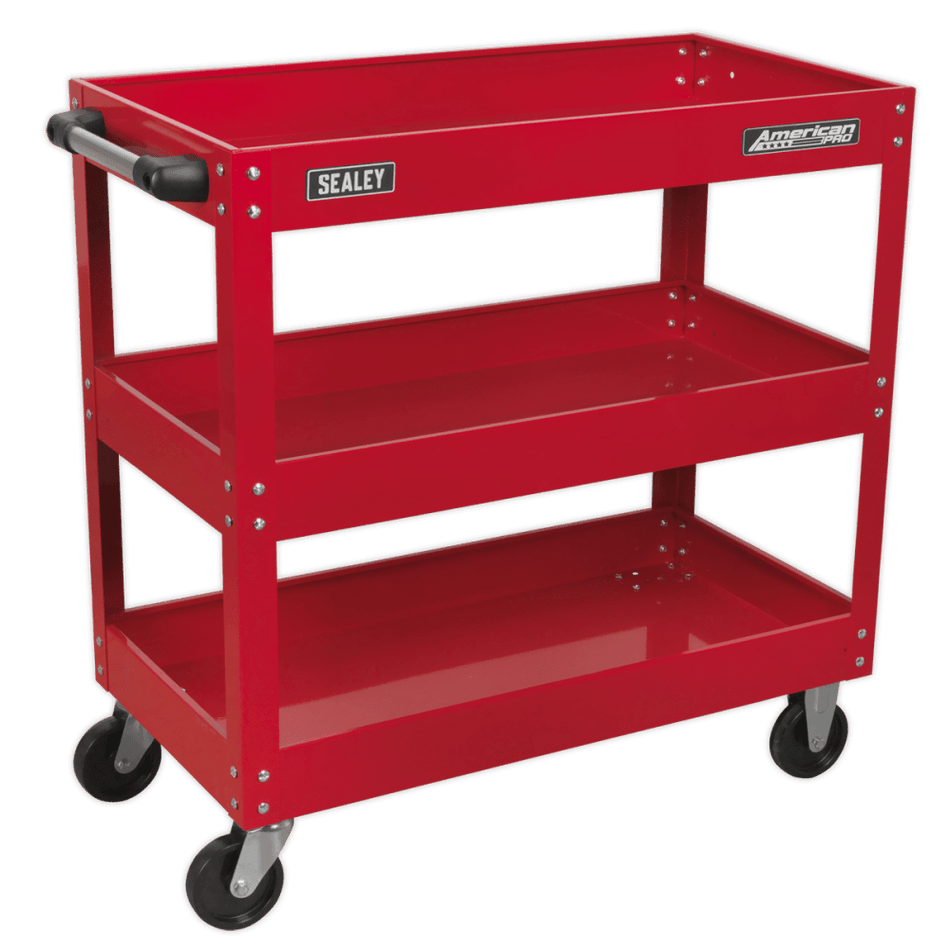 Sealey Workshop Trolley 3-Level Heavy-Duty Model No-CX108