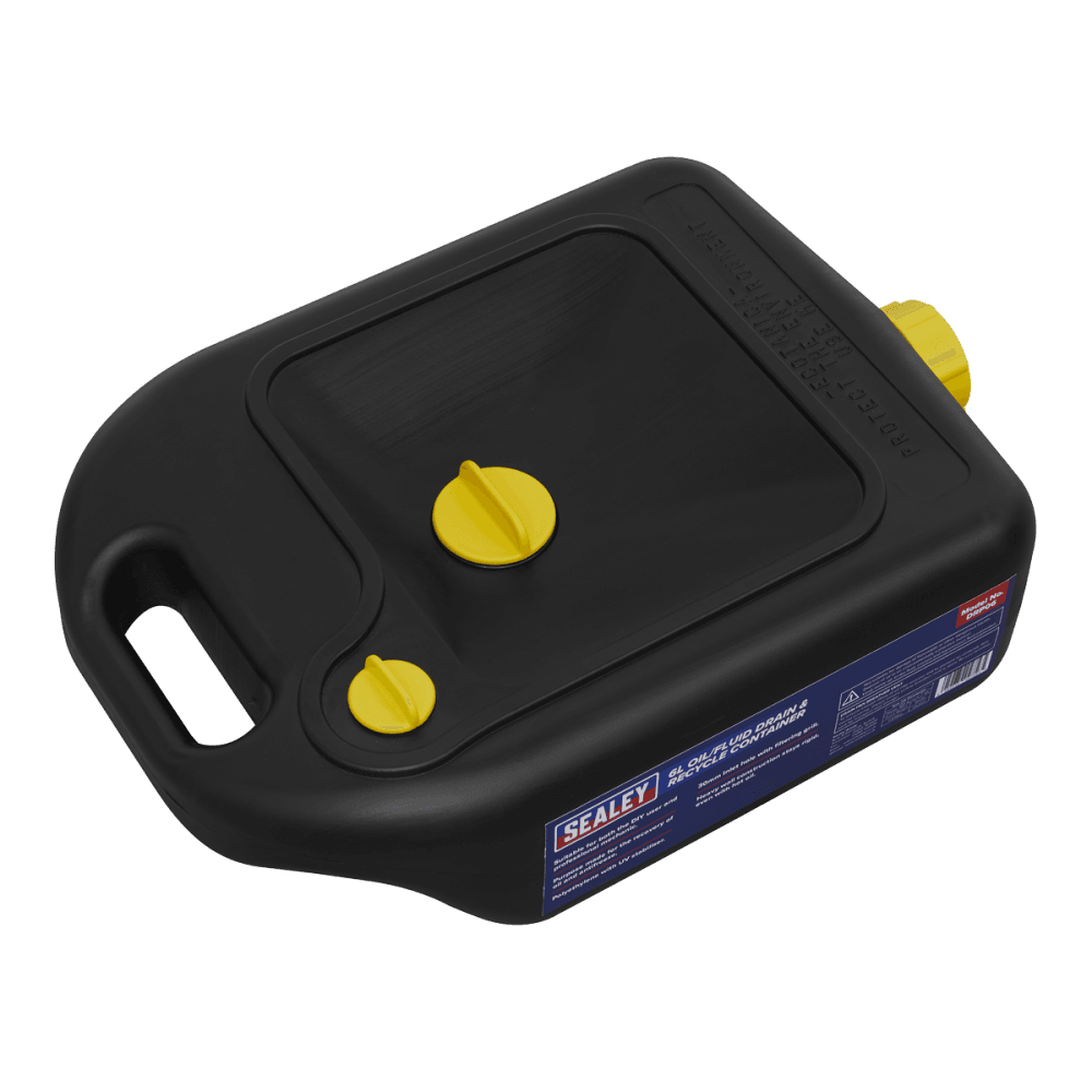 Sealey Oil/Fluid Drain & Recycle Container 5ltr Model No-DRP06