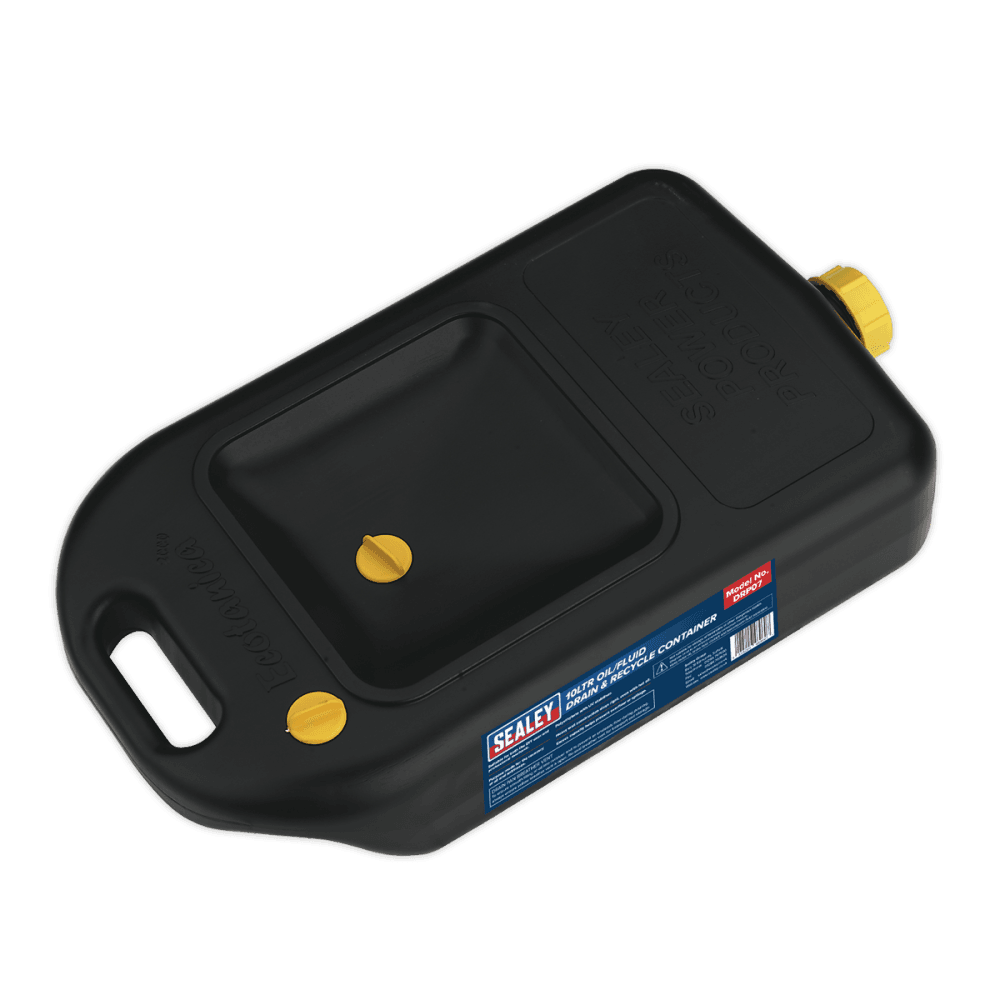 Sealey Oil/Fluid Drain & Recycle Container 10ltr Model No-DRP07