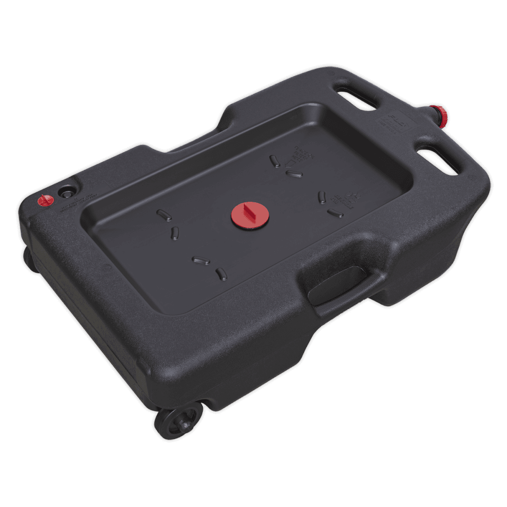 Sealey Oil/Fluid Drain & Recycling Container 54ltr - Wheeled Model No-DRP09