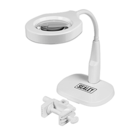 Sealey Dimmable Dual Mounting Magnifying Work Light 230V 45 SMD LED Model No.-WL53/8D