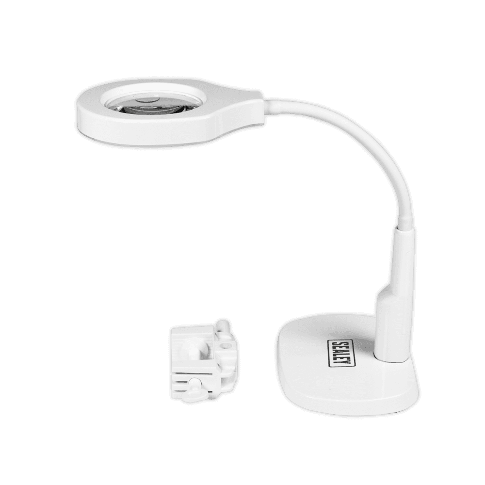Sealey Dimmable Dual Mounting Magnifying Work Light 230V 45 SMD LED Model No.-WL53/8D