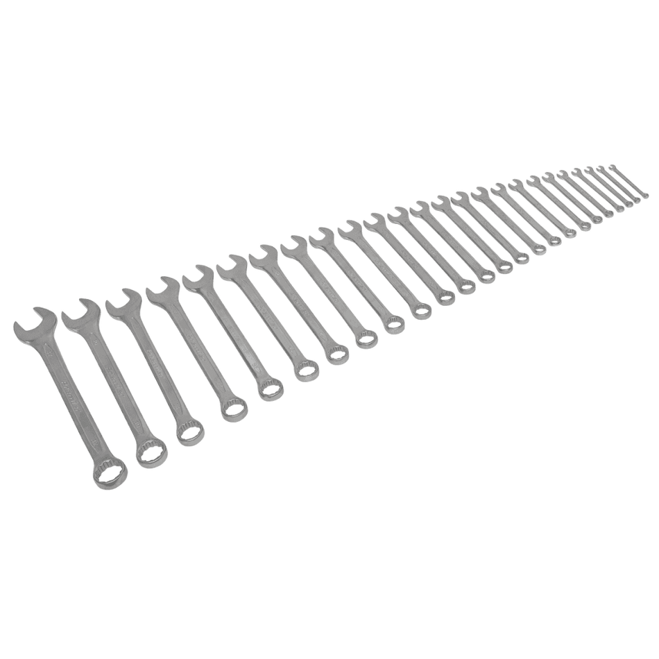 Sealey Combination Spanner Set 25pc Metric Model No.-AK63258