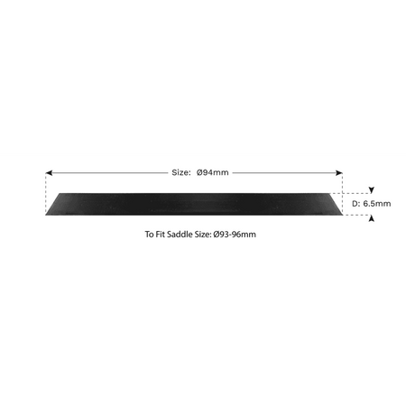 Sealey Safety Rubber Jack Pad - Type B Model No.-JP17