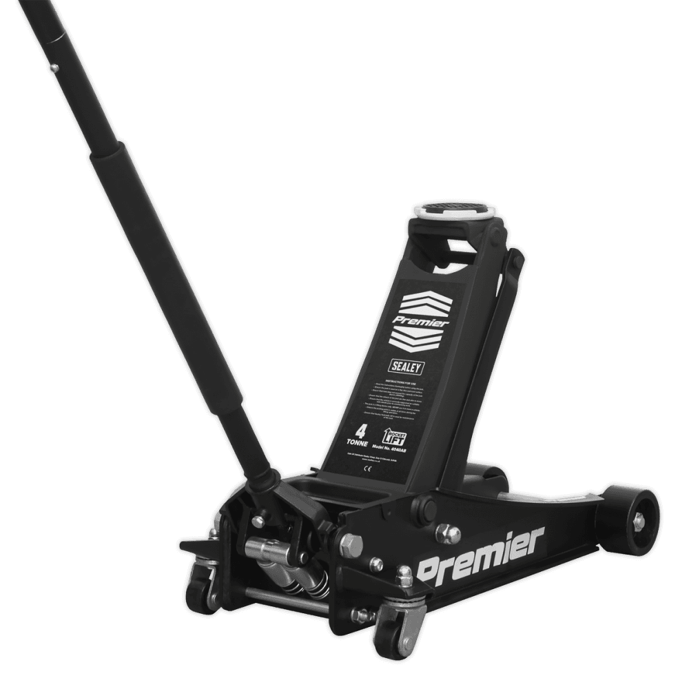 Sealey Trolley Jack 4tonne Rocket Lift Black Model No.-4040AB