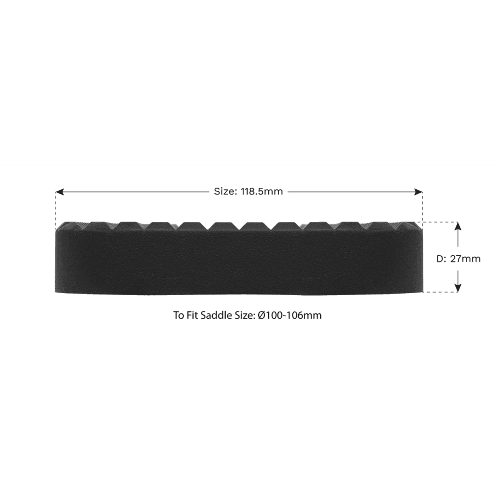 Sealey Safety Rubber Jack Pad - Type A Model No.-JP01