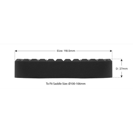 Sealey Safety Rubber Jack Pad - Type A Model No.-JP01