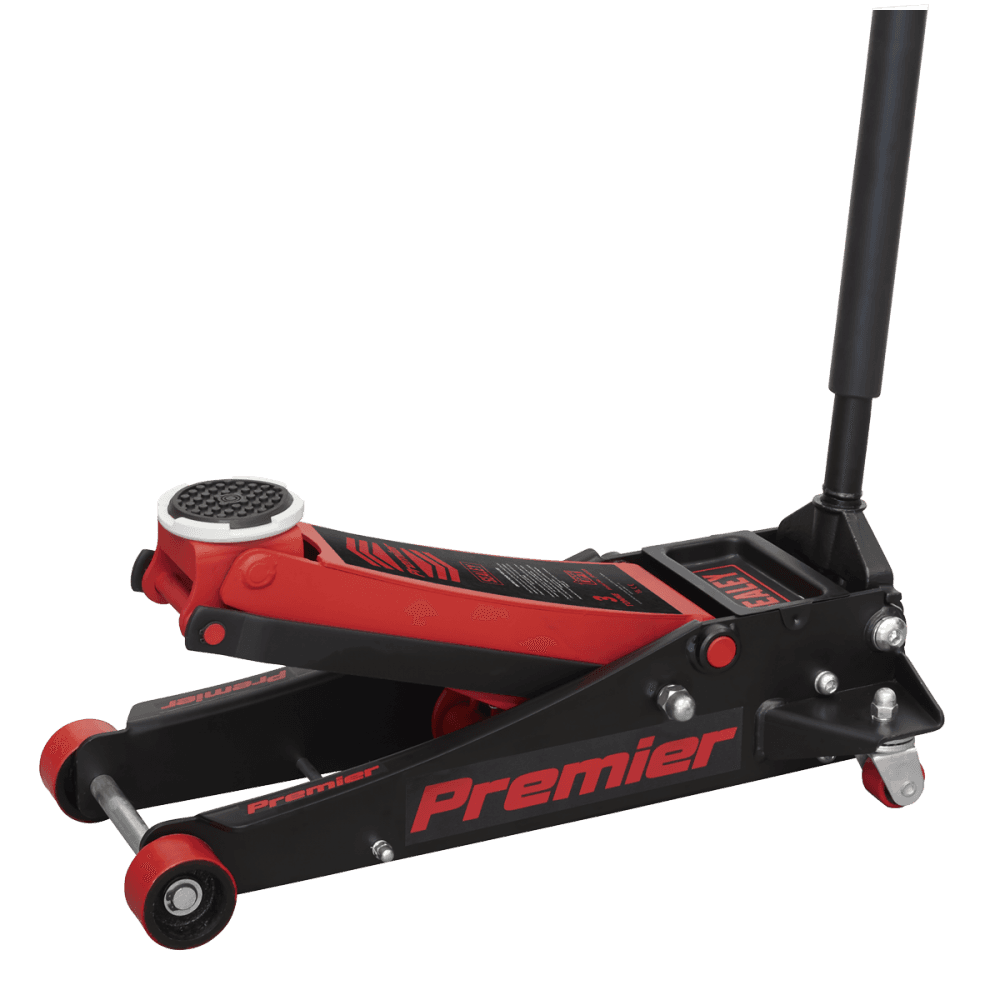 Sealey Trolley Jack 3tonne Rocket Lift Red Model No.-3040AR